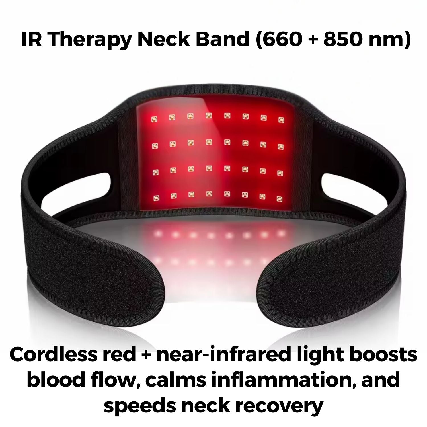 IR Therapy Neck Band (660 + 850 nm)
