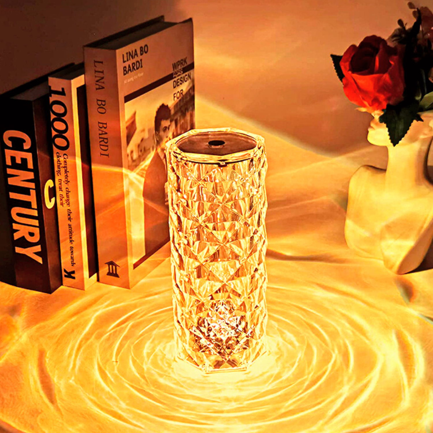 Happyhaves crystal lamp
