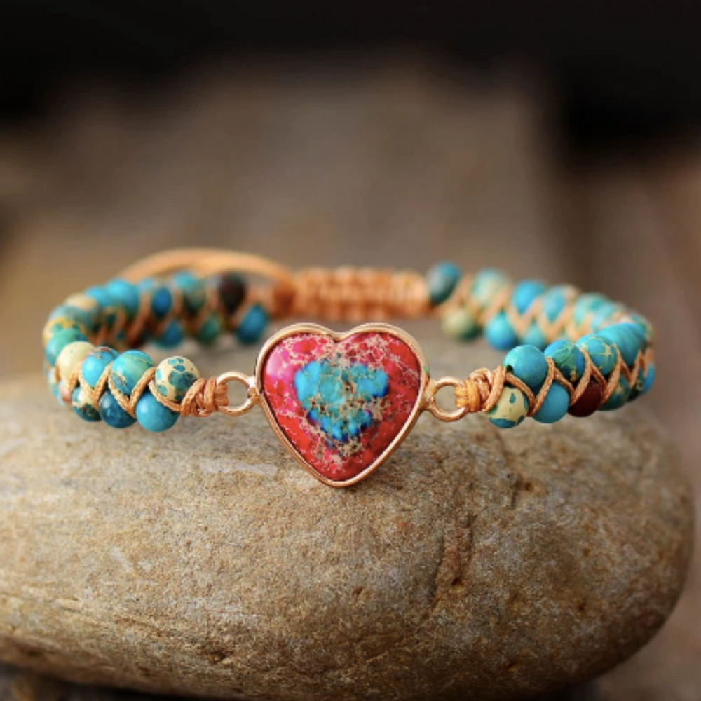 Buy RICH AND FAMOUS Stone Heart, Religion Bracelet for Women (Multicolour)  at Amazon.in
